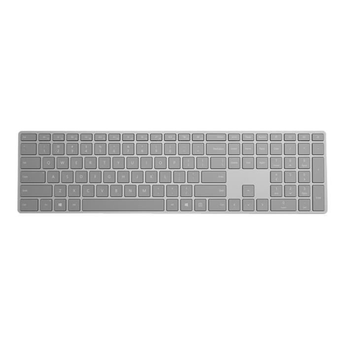 MICROSOFT Surface Keyboard - Clavier sans fil - Bluetooth 4.0 - Gris - AZERTY
