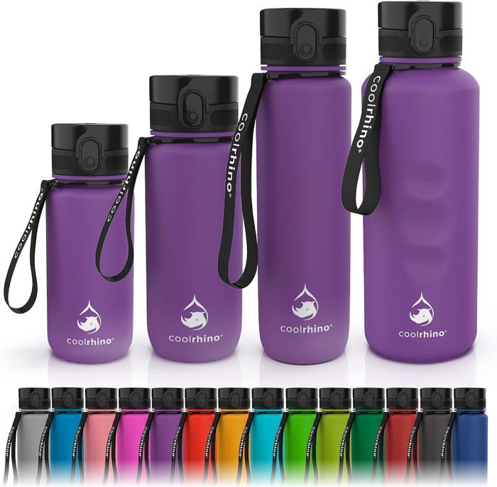 Gourde Biodégradable AARON ECO 500 Ml - Sans BPA - Pour Sport Et Randonnée