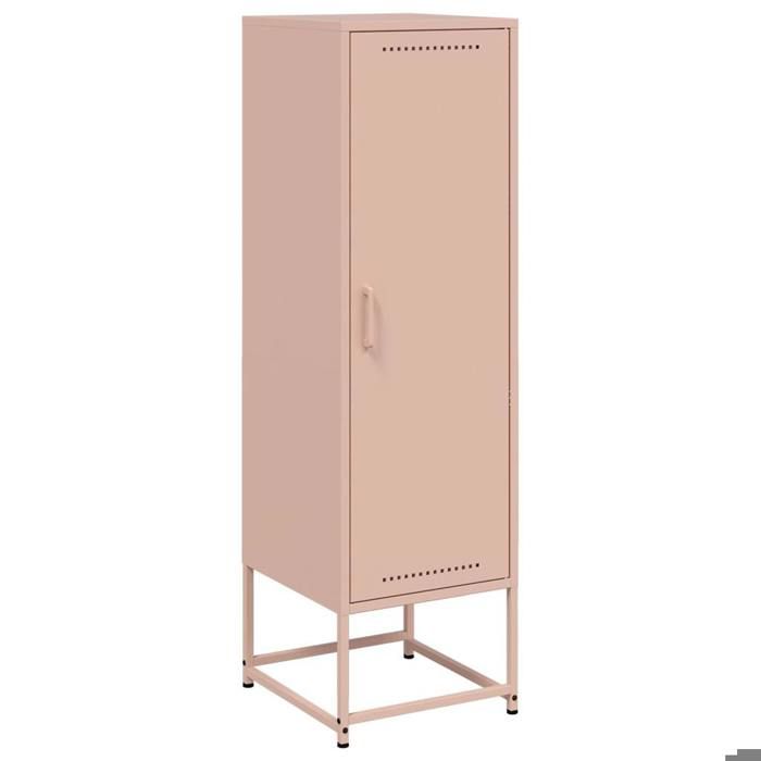 Buffet haut - UU - Grand espace - rose - 36x39x123 cm - acier C1644
