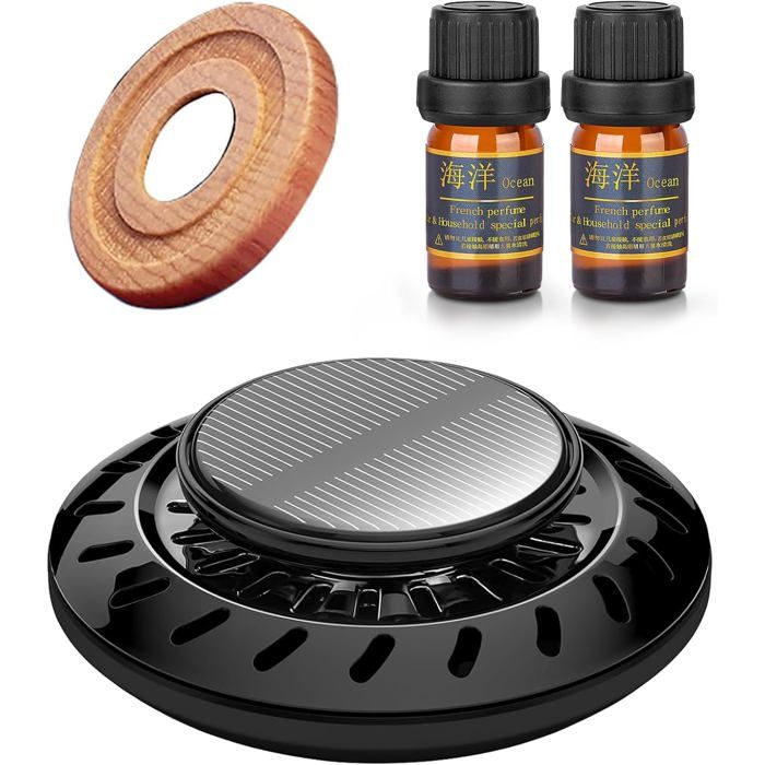 Lot De 6 Désodorisants Voiture Suspendus En Diatomite - Parfum Durable, Design Fleur En Relief - Pour Rétroviseur - 10