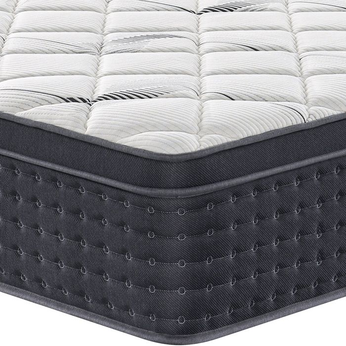 Matelas 90x190 - Épaisseur 22cm - Sleivant Matelas en Mousse à Mémoire de Forme - Certifé Oeko-TEX - Parfait Soutien