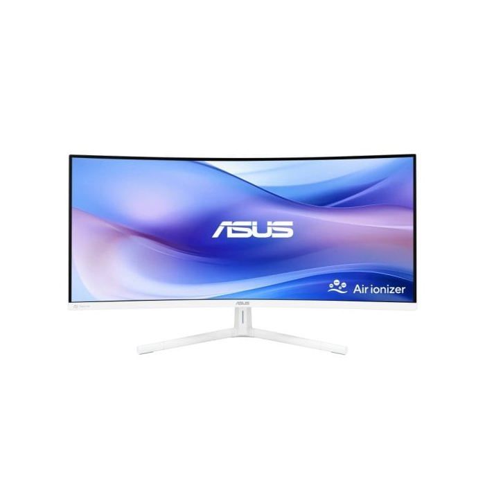 Monitor ASUS VU34WCIP-W 34 VA UltraWide QHD 100Hz Altavoces HDR10 USB-C Curvo Blanco