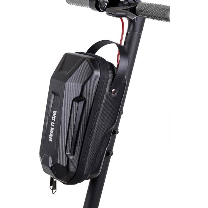 Sacoche de guidon avant étanche pour vélo scooter et scooter électrique e-bike mijia m365 sedway ninebot 4.5L noir NOI SAC A OUTIL