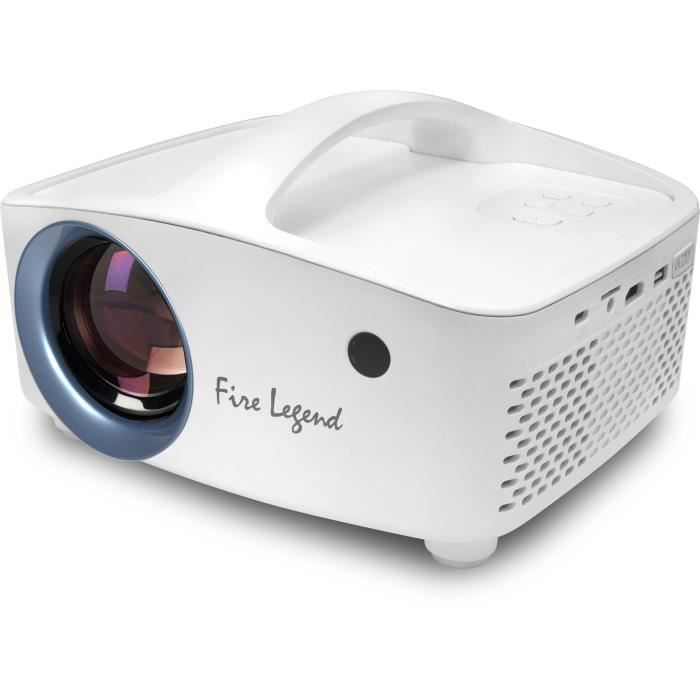 Vidéoprojecteur AOPEN Fire Legend QF13 - LCD - FHD (1920 x 1080) - 6000 Lumens (280 ANSI) - HDMI USB WIFI - Haut-parleur 5W