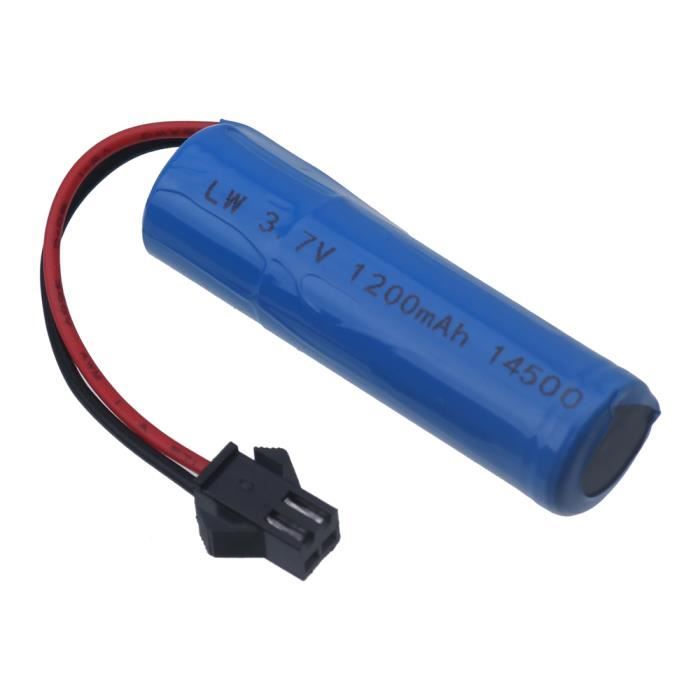 Batterie LiPo 7.4V 1500mAh Pour Voiture RC - Bleu, Longue Durée, Prête à Rouler