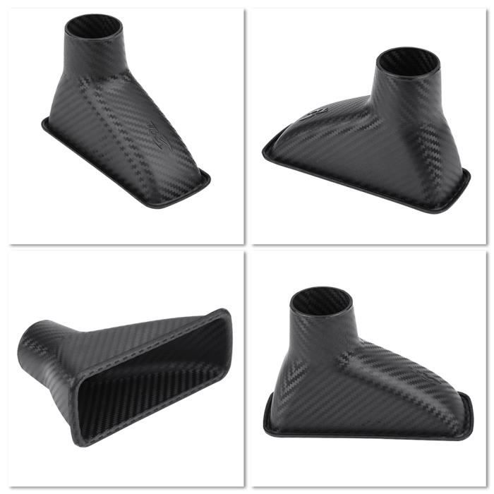Kit Entonnoir Admission Air Turbo Universel - Amélioration Performance Voiture (Forme Carrée)