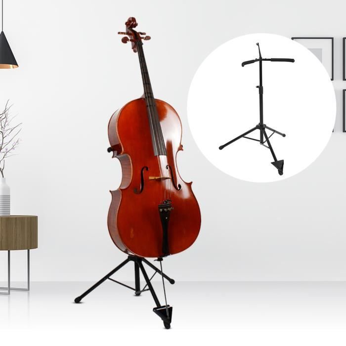 fan support de violoncelle support de trepied solide pliable et durable accessoires d instruments de musique fl 14 cdiscount instruments de musique