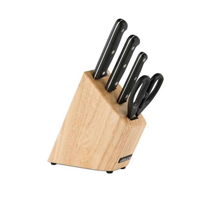 ARCOS Universal - Bloc 3 Couteaux (100, 150, 175 mm) + Ciseaux