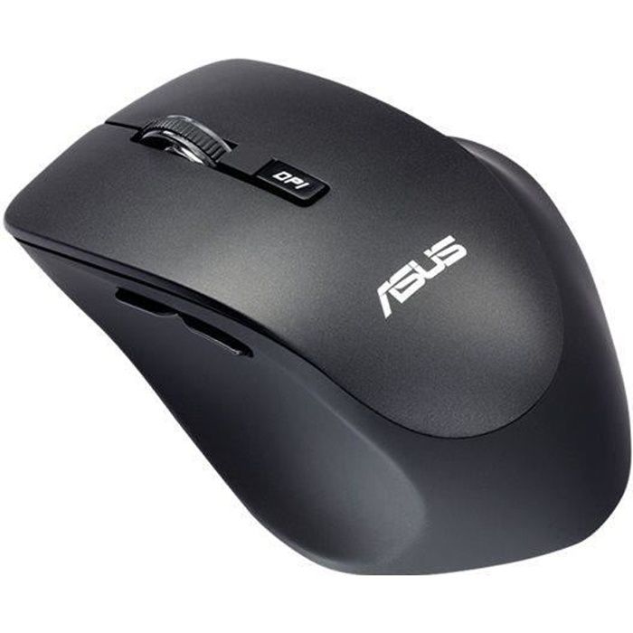 Souris sans fil Asus WT425 noire ASUS Souris Sans fil Optique Molette de défilement