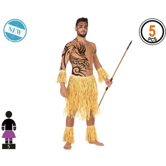 Set Hawaïen 4 Pièces – Colliers, Bandeau Et Poignets – Fête à Thème Tropical
