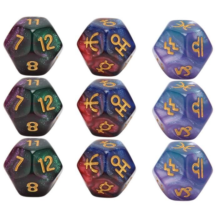 Set De 21 Dés Polyédriques 12 Faces + Sac - Pour Jeux De Rôle (D&D), Jeux De Société, Maths, Soirées Entre Amis - 4