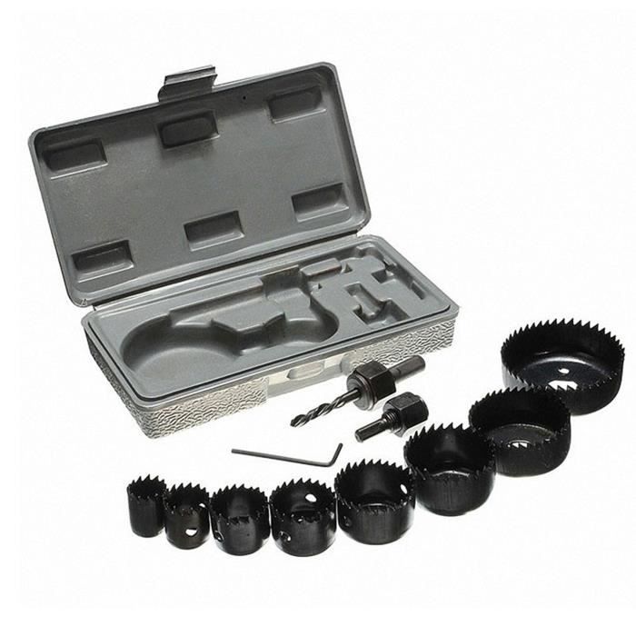 Jeu De Scies à Trous BOSCH HSS Bi-Metal - 11 Pièces (20-76 Mm) - B-WARE - Neuf Fonctionnel