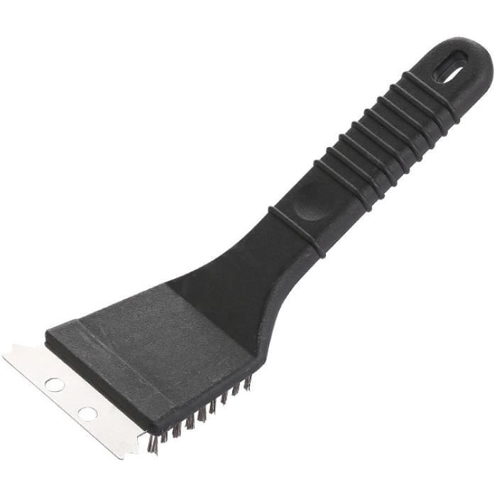 Veemoon Brosse De Nettoyage Barbecue 3 Pièces - Brosse Grille Fonte Poignée Ergonomique Pour Éliminer Graisse Et Résidus