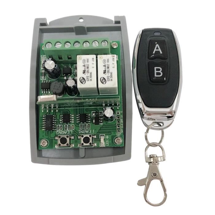 Télécommande sans fil Commutateur 12 V 315 MHz 1CH relais module récepteur émetteur