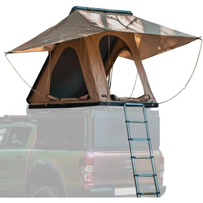 2 Poteaux Télescopiques En Aluminium 2m - Pour Tente, Tarp, Auvent, Pergola, Léger Et Réglable (100/150/200cm)