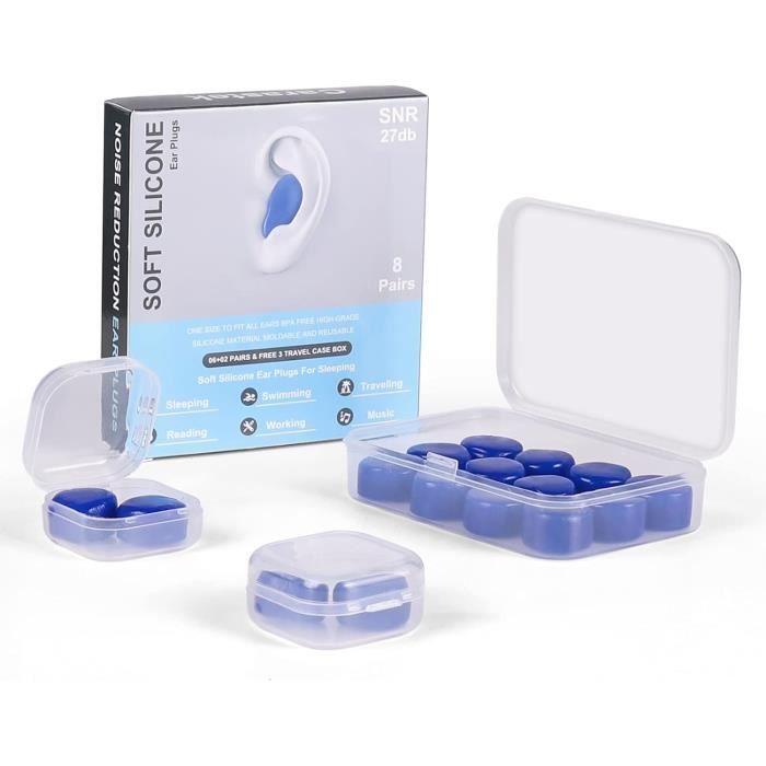 Dioche Bouchons D'oreilles Antibruit Bouchon D'oreille Réduction Du