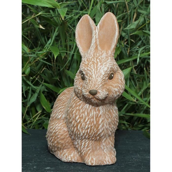 Statue Ganesh Assis En Pierre Reconstituée - 40 Cm De Haut, Résistante Au Gel, Pour Jardin Ou Intérieur