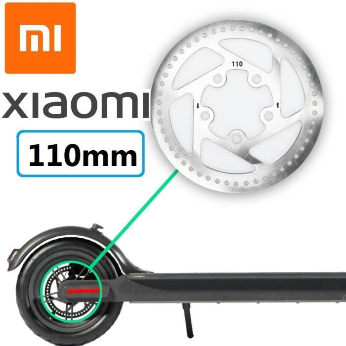 Disque de frein 110mm Xiaomi Mijia M365 Kugoo Zero Speedway et toutes autres trottinettes - vue 2
