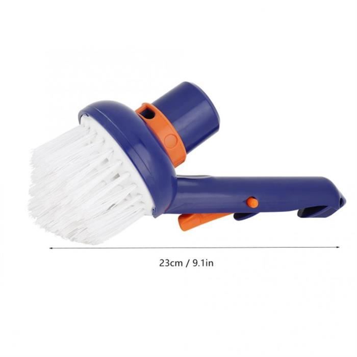 brosse de nettoyage de piscine brosse pour aspirateur de piscine tete d aspiration ronde d accessoires cdiscount jardin