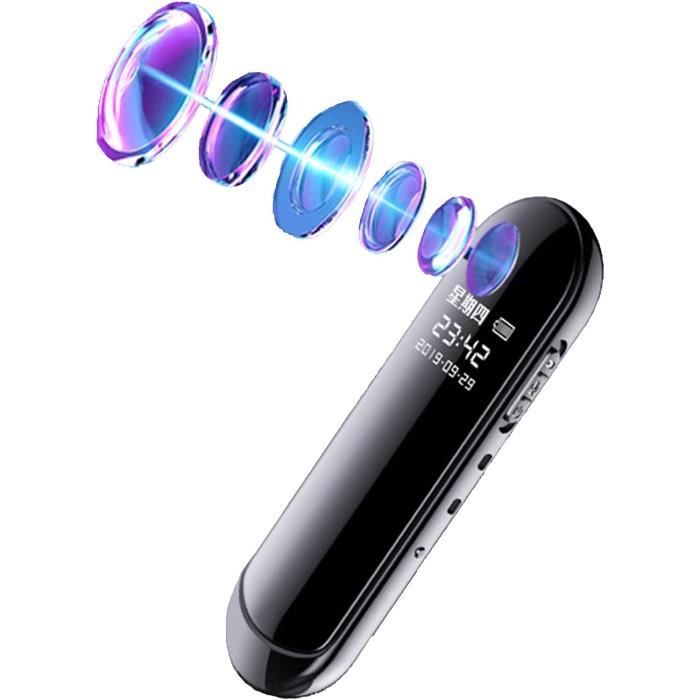Mini Caméra Espion WiFi Tebetu - 1080P, Vision Nocturne IR, Détection Mouvement | Caméra Cache Horloge Intérieure