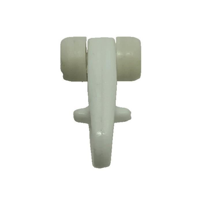 25 chariots glisseurs "express" sur roulettes pour rail de tringles de rideaux chemin de fer, ou