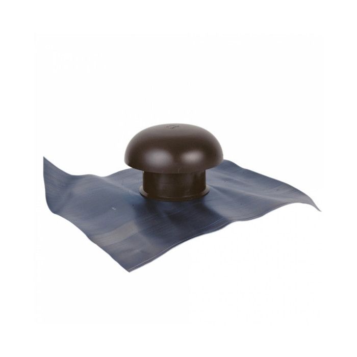 Chapeau de ventilation avec collerette détanchéité - Ø100mm - tuile GIRPI Chapeau de ventilation avec collerette détanchéité - Ø100mm - tuile GIRPI