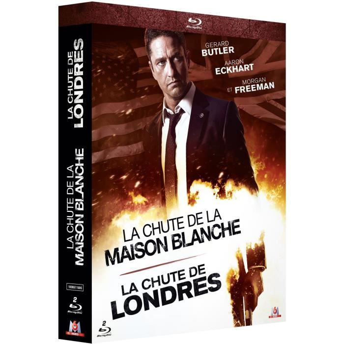 COFFRET LA CHUTE DE LA MAISON BLANCHE LA CHUTE DE LONDRES /V 2BD