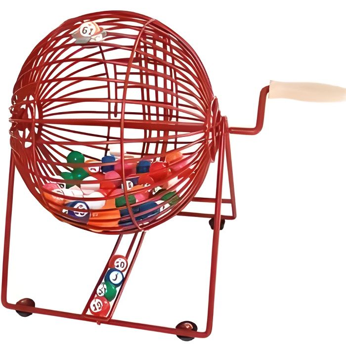 BOULIER DE LOTO 23 CM + 90 BOULES + PLATEAU - Cdiscount Jeux - Jouets