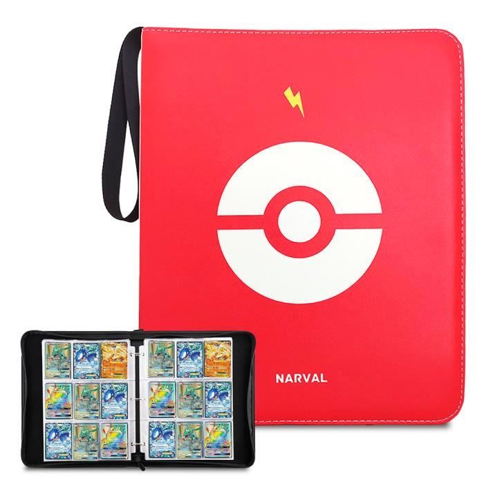 Narval - Classeur Carte pour Pokemon - 900 pochettes cartes à Collectionner  - 50 pages Album - Rangement de Carte - Carnet Protectio - Cdiscount Jeux -  Jouets