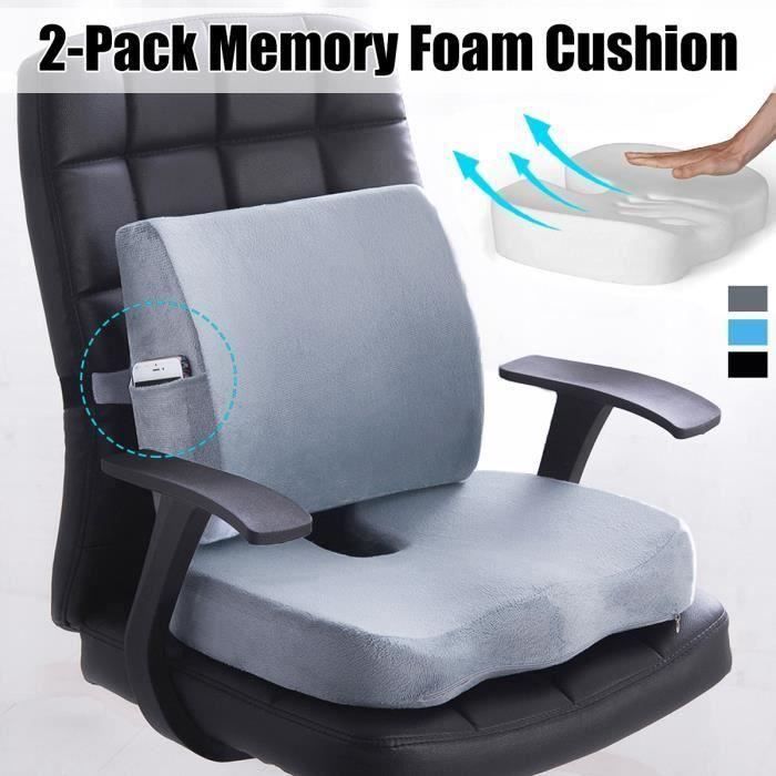 Coussin Appui Dos Et Lombaire Voiture Bureau Maison Memoire Mousse Coussin De Dos Ceinture Gris Ve04180 Achat Vente Coussin Soldes Sur Cdiscount Des Le 20 Janvier Cdiscount
