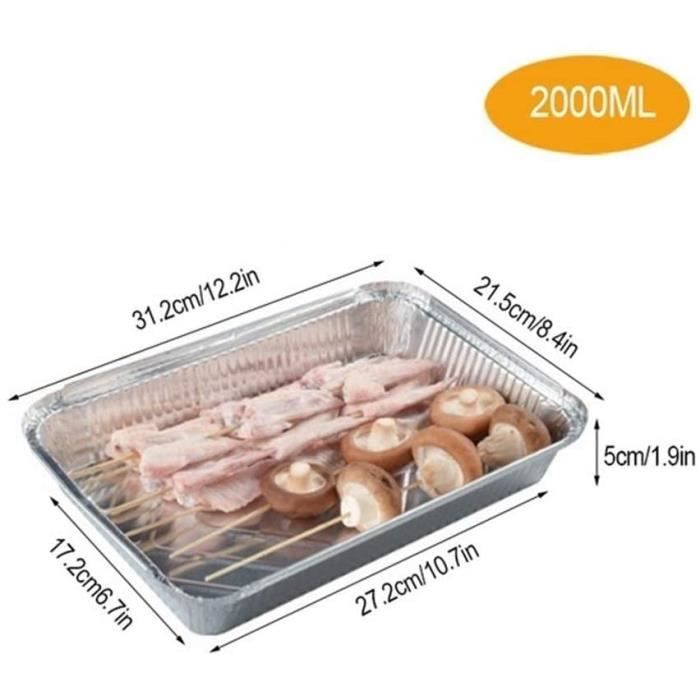 4 X Barbecues Jetables Famille Taille Pour 10 Personnes - BBQ Instantané Bar-Be-Quick