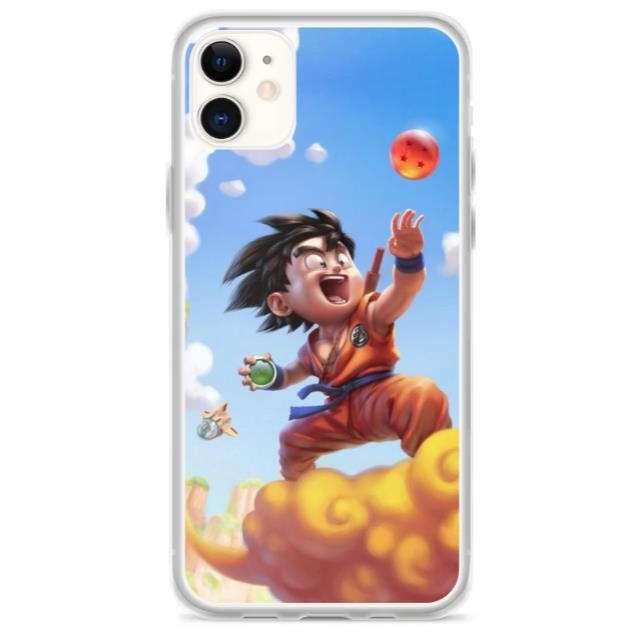 الفيلر للشعر Coque iPhone 11 PRO MAX - Son Goku Nuage Magique - DBZ - Dragon ...