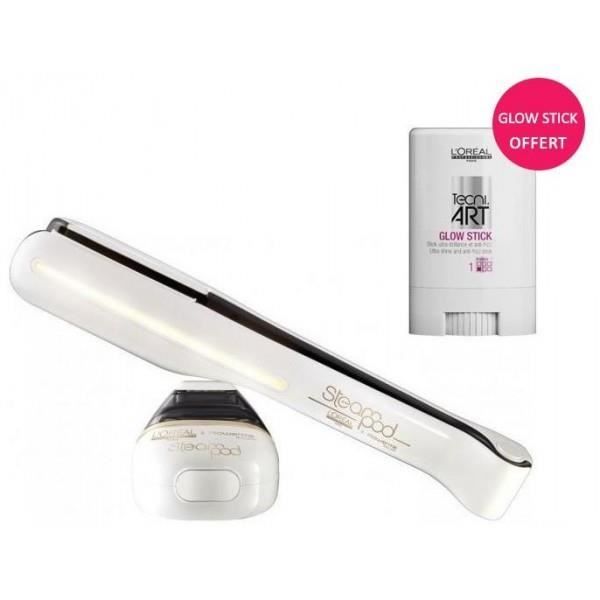 Lisseur Steampod V2 Blanc + Glow stick offert - Cdiscount Electromenager