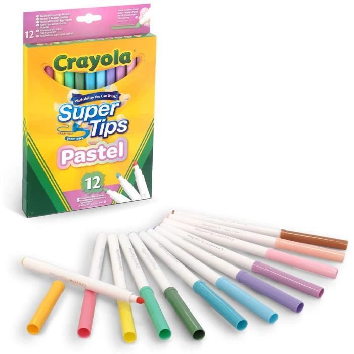 Crayola super tips - Cdiscount