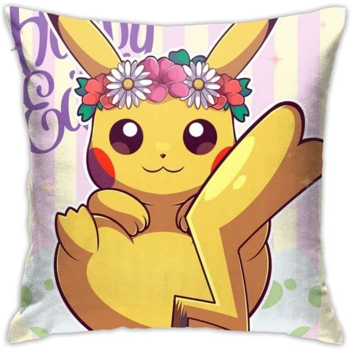 Coussin Pikachu pour dormir • Lilo Coussins