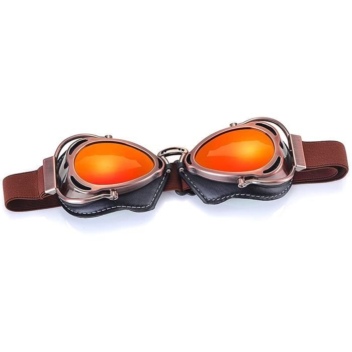Masque Cross Mixte Viker - Lunettes De Moto Anti-vent, Anti-poussière, Verres Polycarbonate, Sangle Réglable - 5