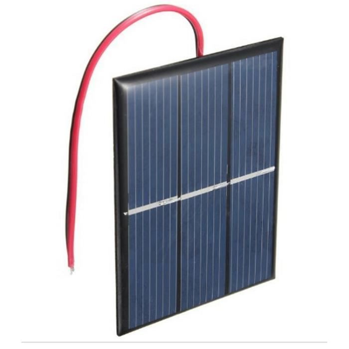 X 1 Mini panneau solaire neuf 0.5 V 100 mA cellules solaires panneaux photovoltaïques Module C 42 A