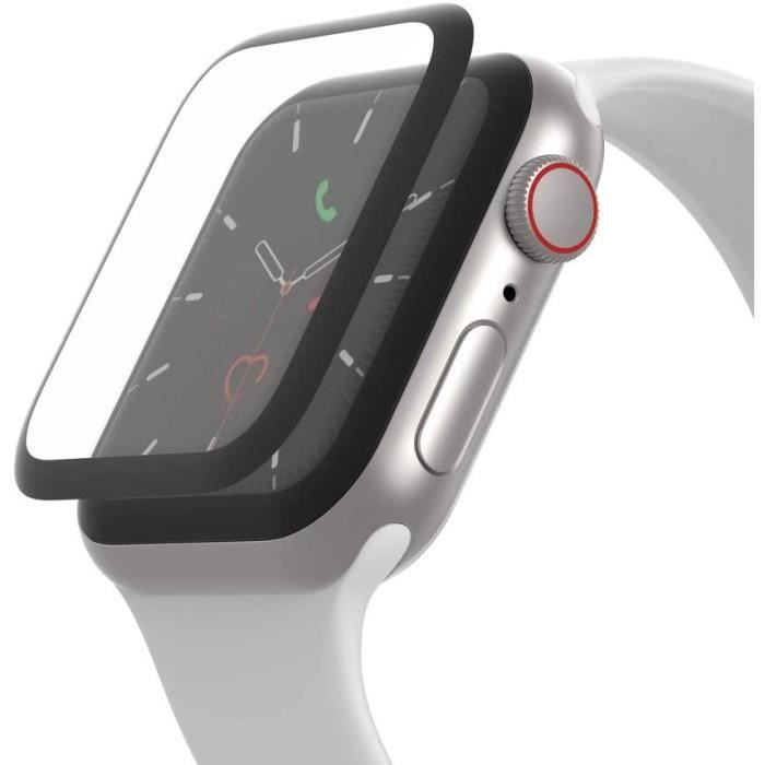 Belkin Protection décran pour Apple Watch Series 5 et Apple Watch Series 4 (protège-écran bord-à-bord pour Apple