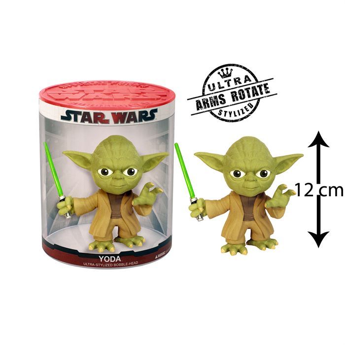Star Wars Bobble Head 12 cm Yoda Funko Force Cdiscount Jeux Jouets