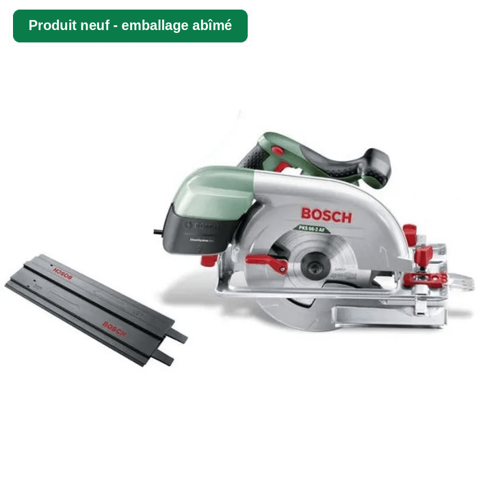 [NEUF – emballage abimé] Scie circulaire BOSCH PKS 66 2 66 mm Boîtier CleanSystem