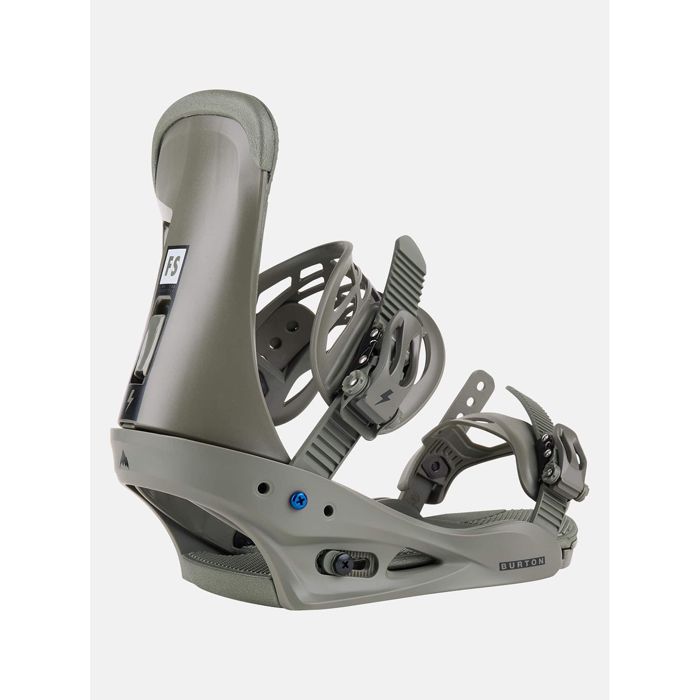 Fixations De Snowboard Burton Freestyle Re Flex Vert Homme Taille M