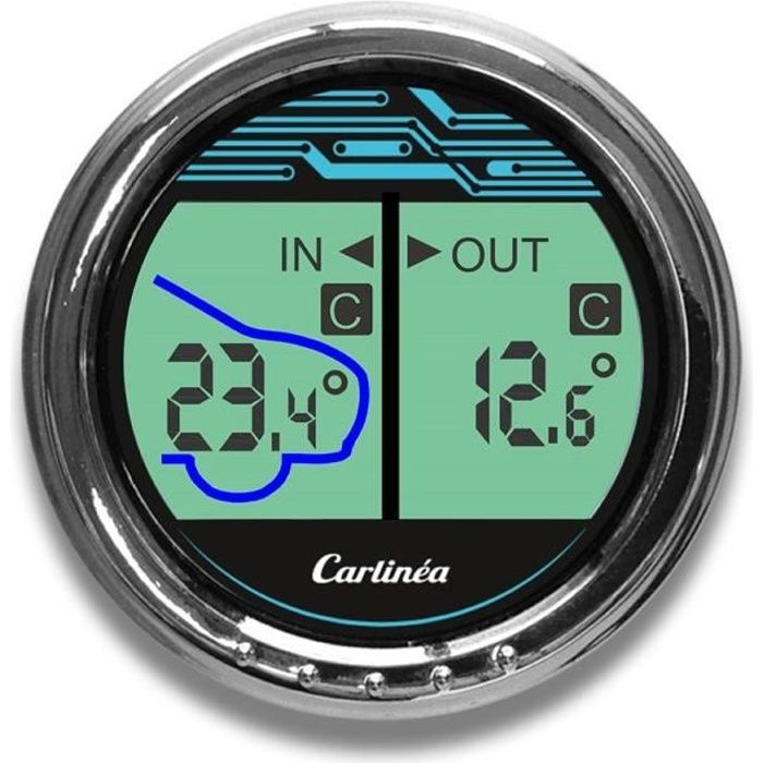 Thermomètre extérieur personnalisable
