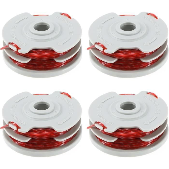 Flymo Trimmerspulen-Ersatz, 4 Spulen à 11 M, 1,5 Mm Durchmesser – Passend Für Contour XT, Power Trim, Mini Trim Uvm.