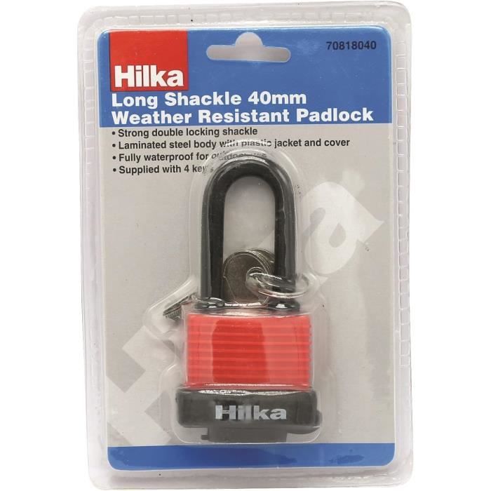 Cadenas Abus 83WPIB/53 – 56,5 Mm, Acier Inox, Résistant Aux Intempéries