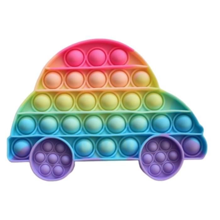 Fidget Toy Pop It Silicone Anti Stress Bubble Fidget Sensory Jouet Sensoriel  à Bulles Relaxant – Carré - Cdiscount Jeux - Jouets