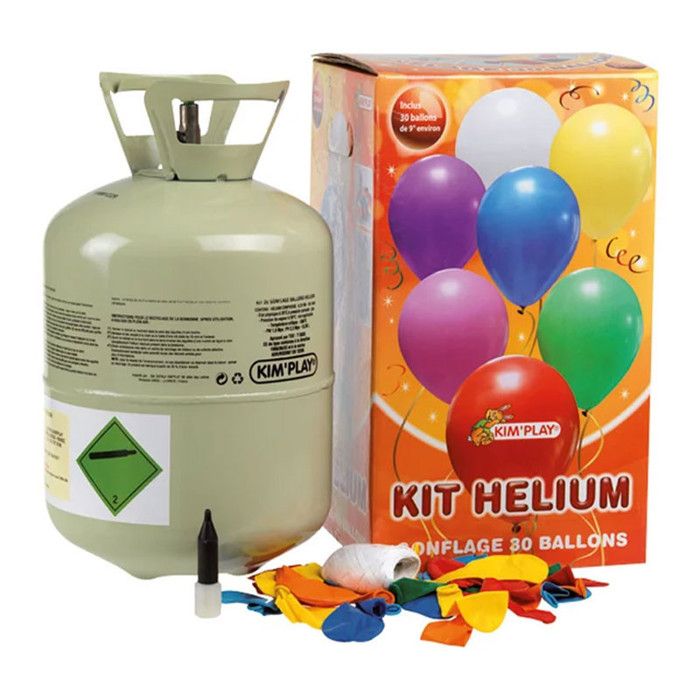 SPARKLERS CLUB Bonbonne Hélium 0.14m3 Pour Jusqu'à 20 Ballons - Bouteille Jetable Premium Anniversaire Mariage
