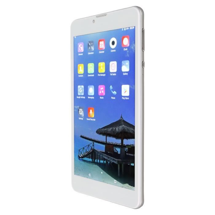 Tablette Enfants Whitedeer 10 Pouces - Android 14, 16Go RAM, 128Go, Contrôle Parental, KIDOZ - Bleu
