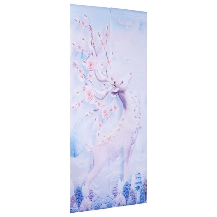 Adesivi Murali 3D Per Porte 2 Pezzi, 38.5x200cm, Effetto Naturale, Fai Da Te, In Vinile, Per Pareti E Mobili