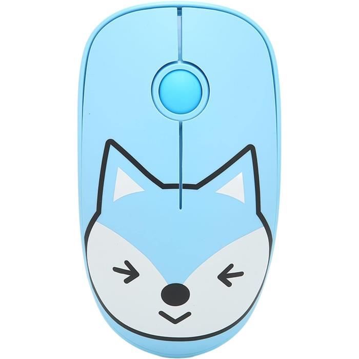 Souris Sans Fil Usb Mignon Caricature Muet Silencieux Portatif Légèreté