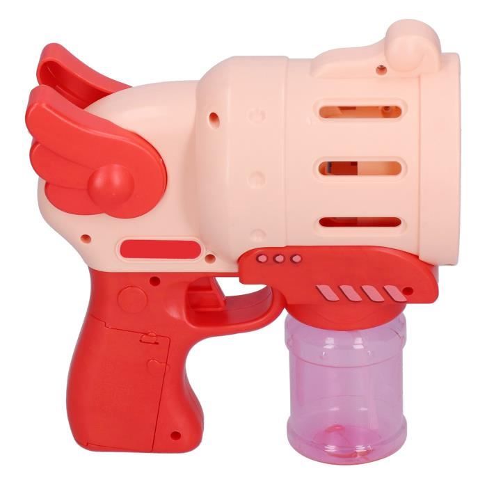 Machine à Bulles Torche Portable – Automatique, Lumières LED, 10 Flacons Concentré Inclus – Extérieur, Cadeau Enfant